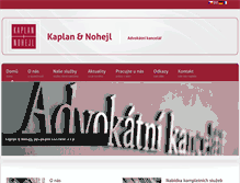 Tablet Screenshot of akkn.cz